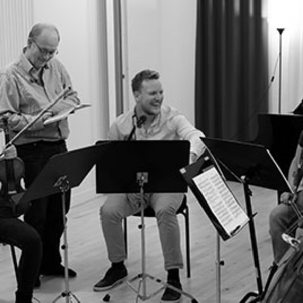 Tim Frederiksen underviser Nordic String Quartet